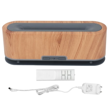 

Flame Diffusers Flame 7 Colors Light Woodgrain Diffuser Humidifier for Room Bedroom Office EU Plug 100240V Cccanaooolceie
