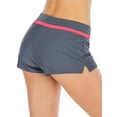 thumbnail image 6 of Women's Swim Shorts Quick Dry Water Beach Board Short Athletic Swimsuit Bottoms with Briefs Female, 6 of 8