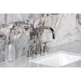 thumbnail image 4 of Kingston Brass FSC8939KPS Verona Widespread Bathroom Faucet with Brass Pop-Up in Polished Nickel, 4 of 8