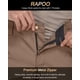 thumbnail image 3 of Pantalones Cargo Rapoo para Hombre, Trabajo, Tácticos, Militares, Color Marrón, 3 of 6