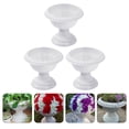thumbnail image 4 of MasteelfCA 3pcs Classic Flowerpots Decorative Roman Pedestal Plastic Flowerpots Planter, 4 of 8