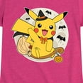 thumbnail image 3 of Pokémon - Pikachu Moon Witch - Youth Girls Short Sleeve Graphic T-Shirt, 3 of 5