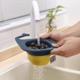 thumbnail image 4 of Canasta de almacenamiento de basura para fregadero de cocina multiusos, fácil de instalar, naranja Feliz Sencillez, 4 of 5