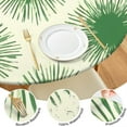 thumbnail image 4 of Green Tie Dye Spray Pattern Round Fitted Tablecloth with Elastic Edge,Dining Table Cover Waterproof,Outdoor Round Tablecloth for Camping,Dining,Indoor and Outdoor, 4 of 7