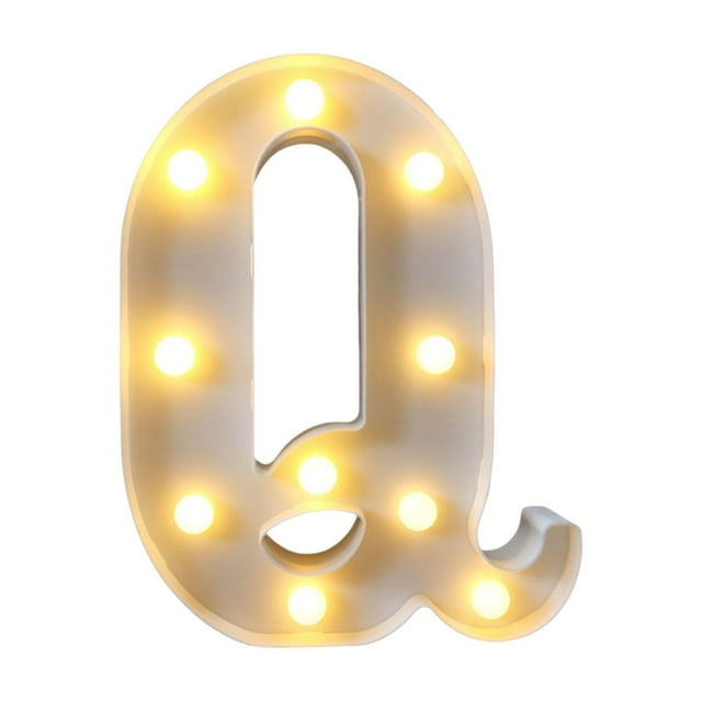 EGNMCR Home Decor, Room Decor, Wall Decor Letters Lights Alphabet Lamp LED Letter Lighting Letter Light Illuminated Letters s Decoration For Birthday Party Wedding Children’s Room luminous letter lamp