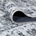 thumbnail image 4 of Dark Grey Traditional Area Rug 100ft Carpet Silver Suitable for Entrance Hallway Washable Non Slip, 4 of 5
