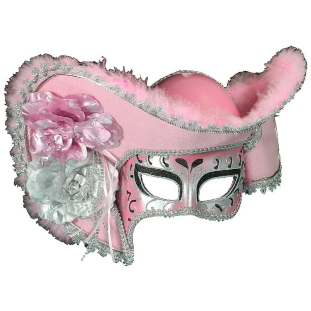 Pink Masquerade Ball Mask Venetian Fancy Pirate Hat Walmart Com Pink Masquerade Ball Mask Venetian Fancy Pirate Hat Walmart Com