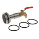 thumbnail image 1 of Stainless Steel Ton Barrel Adapter Tap Faucet For Oil Water With O-ring Seal, 1 of 4
