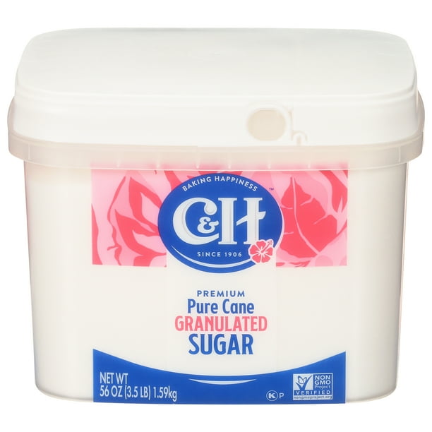 C H Premium Pure Cane Granulated Sugar 3 5 Lb Tub Walmart c-h-premium-pure-cane-granulated-sugar-3-5-lb-tub-walmart