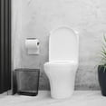 thumbnail image 7 of 6 Pcs Mesh Square Trash Cans 4 Gallons Wire Wastebasket for Home Black Metal Office Garbage Cans Rectangular Trash Bin for Kitchen Bathroom Bedroom, 11.7 x 8.5 x 11.8 Inch (Black), 7 of 7