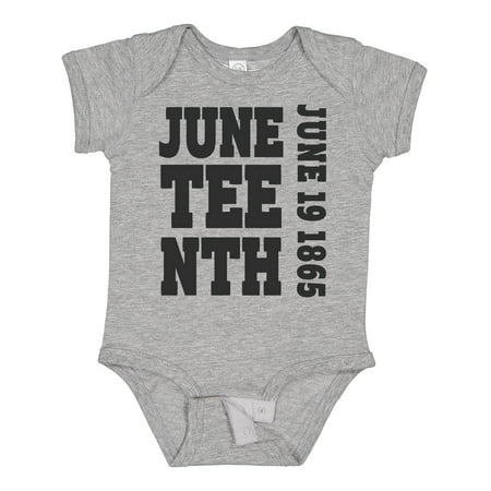 

Inktastic Juneteenth June 19 1865 Gift Baby Boy or Baby Girl Bodysuit