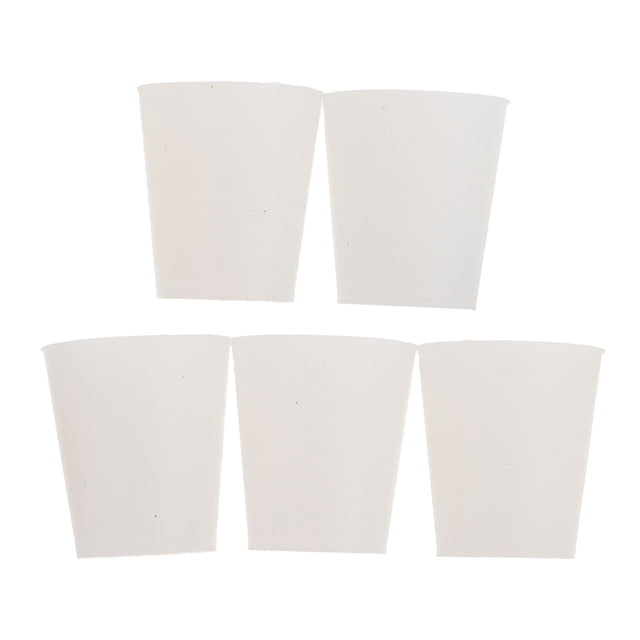 MasteelfCA 5pcs Practical Silicone Plugs Test Tube Silicone Plugs Laboratory Silicone Caps