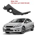 thumbnail image 3 of Suitable for Honda Civic Front Side Cowl Windshield Wiper Motor Cover Trim 74210-TR0-A00 74220-TR0-A00-si xi, 3 of 5