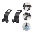 thumbnail image 3 of KAKOWELY 2Pcs Universal Car Back Seat Hooks Black ABS Material Easy Install Backseat Organizer, 3 of 8