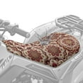 thumbnail image 4 of Uorisanigo ATV Seat Covers Tribal Floral Four-Wheeler Seat Cover Anti-Slip Waterproof Polyester,Universal Fit for Polaris Sportsman 570 450 850 & Honda Rancher 420, 4 of 7