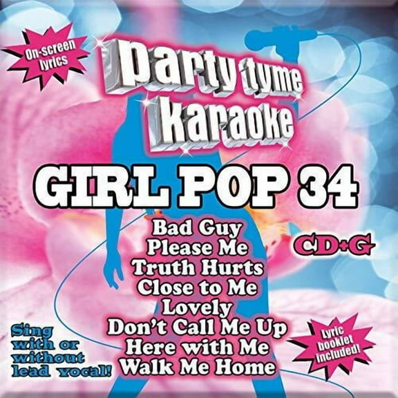 Various Artists - Party Tyme Karaoke: Girl Pop 34 / Various - Music & Performance - CD