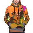 thumbnail image 5 of Lsque Scooby-Doo Pattern Casual Men's Hoodie,Hooded Sweatshirt with Kangaroo Pocket,Pullover Hoodie-X-Large, 5 of 8