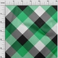 thumbnail image 3 of oneOone Cotton Poplin Green Fabric Tartan Fabric For Sewing Printed Craft Fabric By The Yard 42 Inch Wide, 3 of 4