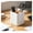 Threegridwhite, variant on Bamboo and wood partitioned desktop storage box with multiple compartments, remote control, stationery and miscellaneous sorting box, simple black and white dual color options