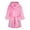 Pink, variant on KkSLirnhs 7 Years Girls Pajamas in Clearance $5 Girls Pajamas Long Sleeve Baby Kids Boys Girls Winter Solid Color Long Sleeved Home Wear Clothes Hooded Bathrobe Night Robe Brown