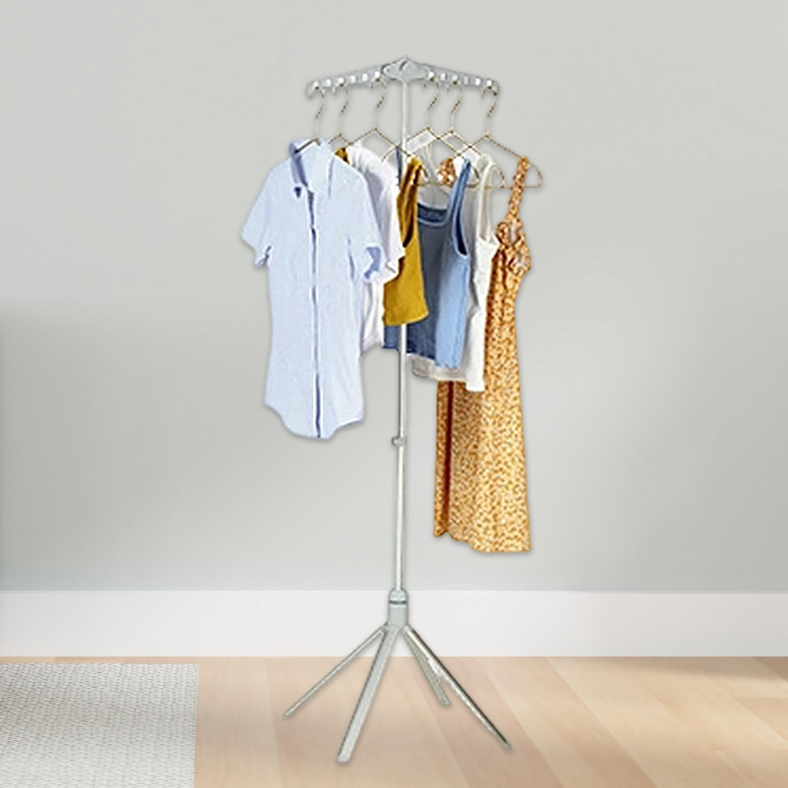 Fiocias Garment Steamer Stand for Clothes Clothes Drying Rack for Suit Hotels Indoor Grey