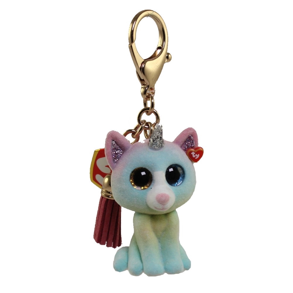 TY Beanie Boos Mini Boo Collectible Clips HEATHER the Cat (2 inch