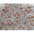 thumbnail image 5 of oneOone Tissu Georgette Viscose Triangle Géométrique Imprimé 1 Yard 42 Pouces de Large, 5 of 5