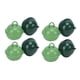 thumbnail image 3 of 20 cascabeles navideños de metal ecológicos, duraderos, de color verde militar y verde oscuro, para fiestas, bodas y Navidad., 3 of 14