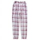 thumbnail image 5 of Pantalones de pijama de franela de invierno para hombres y mujeres, pantalones cálidos de polar coral grueso a cuadros con cuello alto para parejas, pantalones de casa con bolsillo, 5 of 6