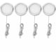 thumbnail image 1 of 4 piezas de luz LED NQ recargable para armario luz blanca, 1 of 1