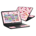 thumbnail image 1 of Skin Decal Wrap Compatible With Dell Inspiron 17 3721 Laptop 17" Sticker Design Pink Petals, 1 of 2
