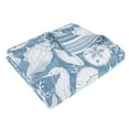 thumbnail image 2 of Levtex Home - Stillwater Denim - Throw - Coastal - Denim Blue and White - Throw (50x60in.) - Cotton, 2 of 6