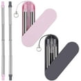 thumbnail image 1 of Reusable Straws Telescopic Metal Travel Straws -Drinking Straws, 1 of 6
