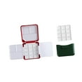 thumbnail image 3 of Paleta de acuarela vacía para principiantes profesionales con cepillo para pinceles Rojo, 3 of 9