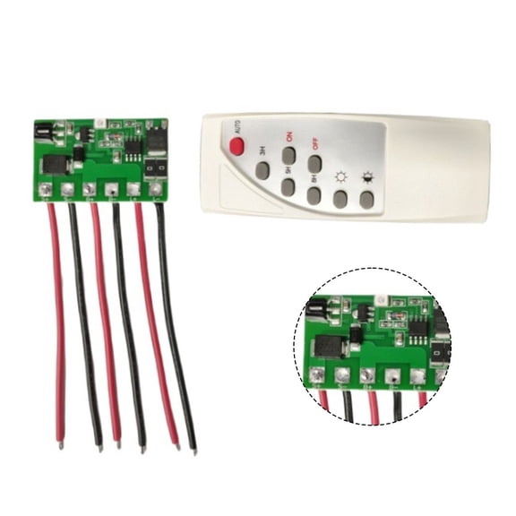 6.4V -12V Solar Street Light Circuit Board Led Driver Board With Remote Control