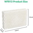 thumbnail image 5 of 6 Pack WF813 Humidifier Filter Replacement, Fits EQWF813 PCWF813 RCM832 RCM-832N PCCM-832N Cool Mist Humidifier Wick Filter, 5 of 7