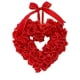 thumbnail image 3 of Guirnalda Floral Colgante para Decoración del Día de San Valentín, 40 cm, Guirnalda de Flores Rojas con Pajarita Decorativa para la Entrada, 3 of 6