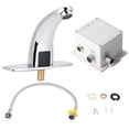 thumbnail image 2 of Sensor Water Faucet, Bathroom Automatic Touchless Bathroom Sink Faucet Hot Cold Mixer Inlet Water Tap With Control Box For Home Kitchen Use, 2 of 8