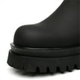 thumbnail image 2 of YOURDIARY Mens Black Slip On Chelsea Boots, 2 of 10