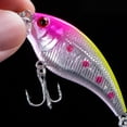 thumbnail image 4 of Bisitoy 2Pcs Fishing Lures Crankbait Minnow Deep Diver Hooks for Freshwater Bass, 4 of 4