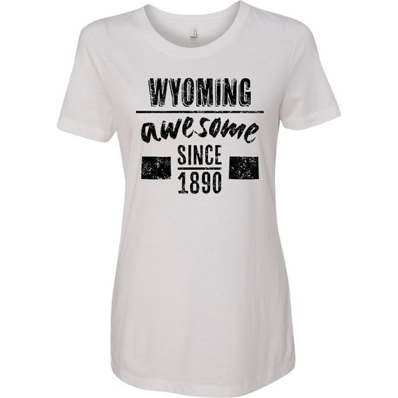 Inktastic Wyoming Awesome Since 1890 Women's T-Shirt