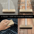 thumbnail image 4 of Lola Products Deck Scrub Brush Broom, 9" x 3.5" Wide, Palmyra Bristles, 1 Count, 4 of 7
