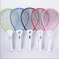 Bug Zapper Rechargeable Mosquito, Fly Killer and Bug Zapper Racket, Electric Mosquito Swatter