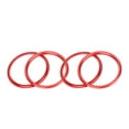 thumbnail image 2 of 4pcs Car Interior Air Vent Outlet Covr Trim Decorative Ring Aluminum Alloy Fit for Audi A1, 2 of 5