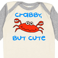 thumbnail image 4 of Inktastic Crabby but Cute Boys or Girls Long Sleeve Baby Bodysuit, 4 of 5