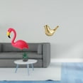 thumbnail image 2 of Escultura De Flamenco Dorado, Figura De Pájaro, Estatua De Animal Moderna, Adorno Para Jardín, Patio, Decoración Del Hogar, Escritorio, Oficina, Sala De Estar, Inauguración De La Casa,, 2 of 8