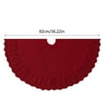 thumbnail image 2 of Event & Party Skirt For Holiday Festive Xmas Party Featuring Decorative Patterns For Home Celebration, 2 of 6