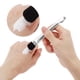 thumbnail image 3 of Ofertas Únicas 1 Pc Cepillo de Máscara Facial de Doble Cabeza Ligero 5.31" de Longitud Tonos Negro y Plata, 3 of 5