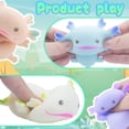 thumbnail image 4 of Juego de 4 juguetes Axolotl para aliviar el estrés Zachoo Squisheez, 4 of 6