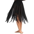 thumbnail image 2 of YEAHDOR Womens Chiffon Asymmetrical Long Dance Skirt Swing Belly Dance Costume, 2 of 5